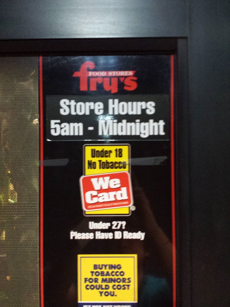 Fry S Food Store Hours Today Fry S Food Store Hours Today
