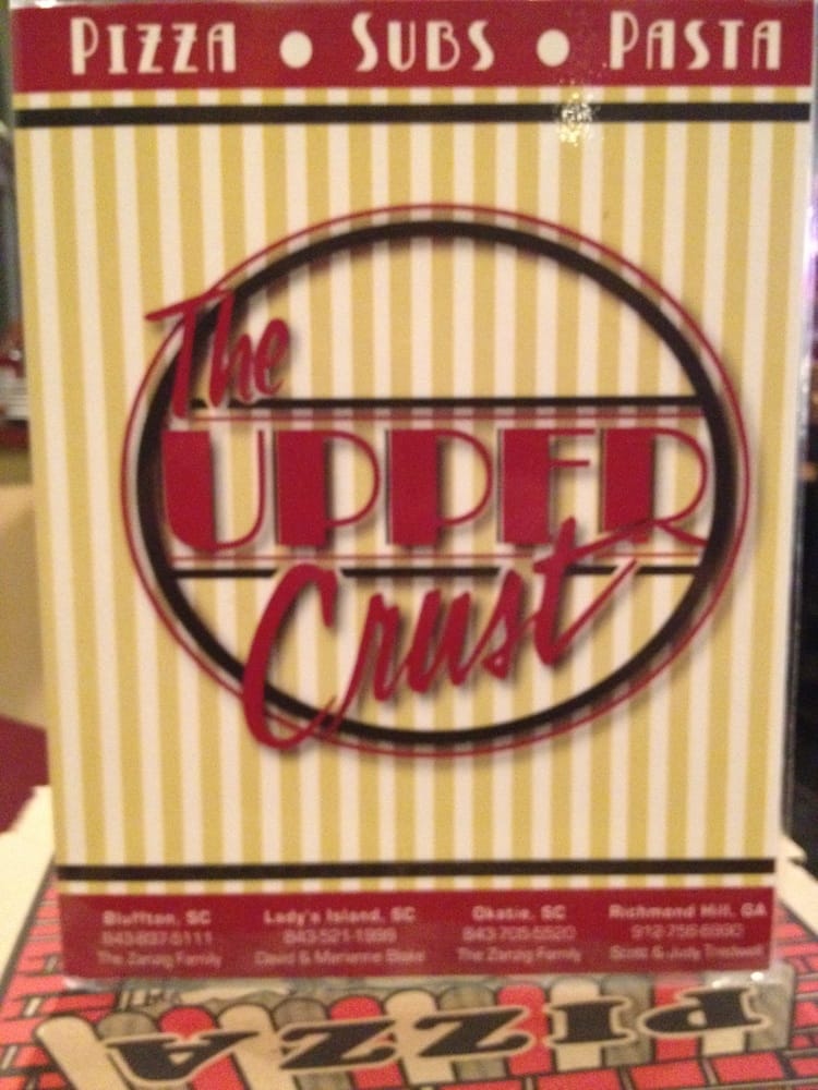 The Upper Crust Pizza Okatie, SC Yelp