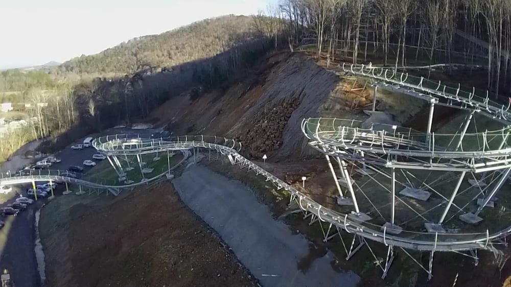 The Coaster at Goats on the Roof Amusement Parks Pigeon TN