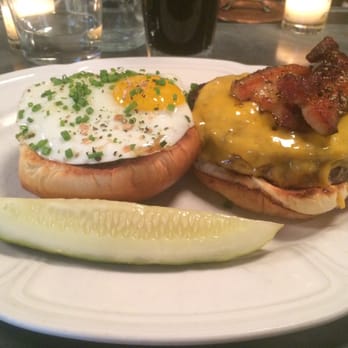 Au Cheval - Chicago, IL, United States. The single cheeseburger with egg and bacon.