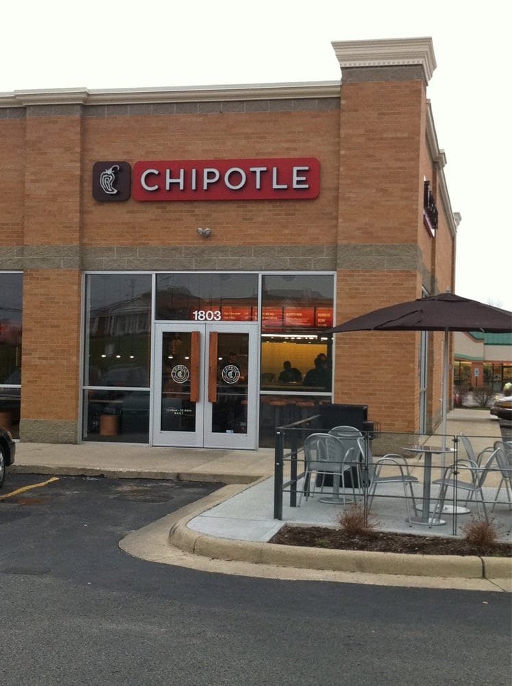 Chipotle Mexican Grill Fast Food 1803 Patrick Dr Burlington, KY