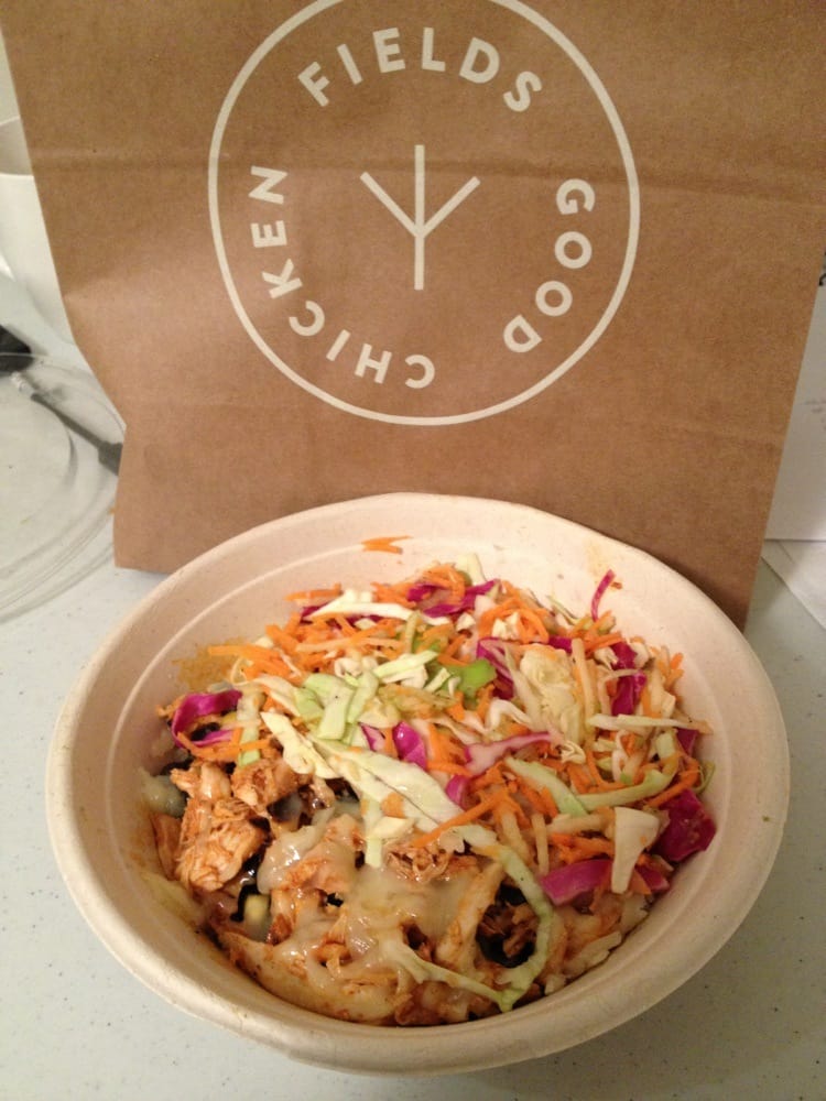 Fields Good Chicken 84 Photos Salad Financial District New York