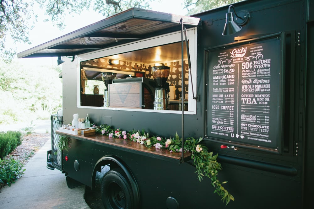 o.jpg (1000×666) Coffee food truck, Food truck design, Mobile coffee cart