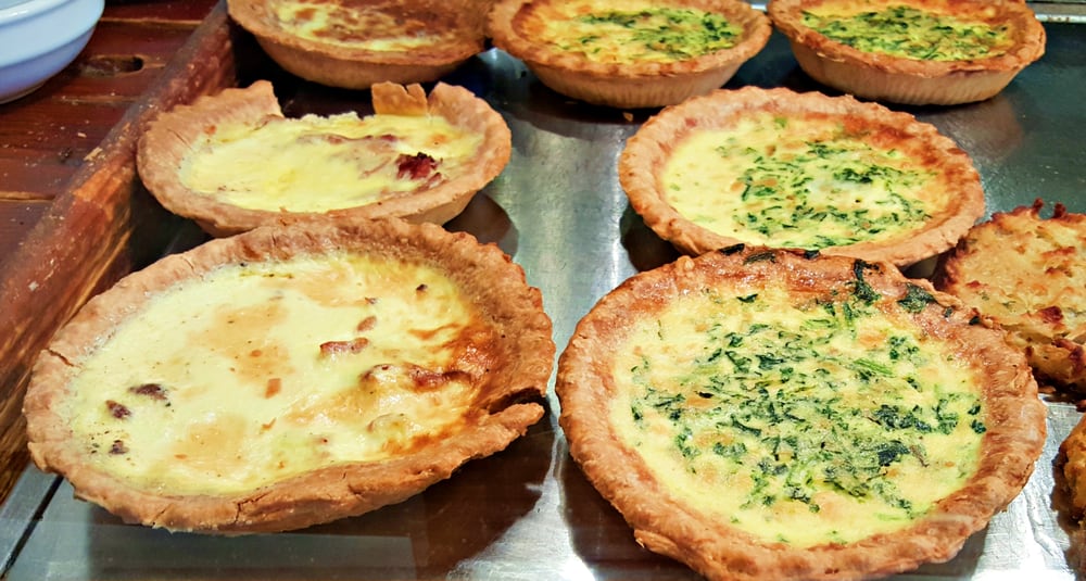 Quiche Lorraine and Quiche Florentine Yelp