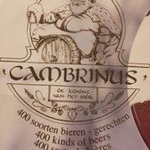 Bierbrasserie Cambrinus - Bruges, West-Vlaanderen, Belgium. Logo