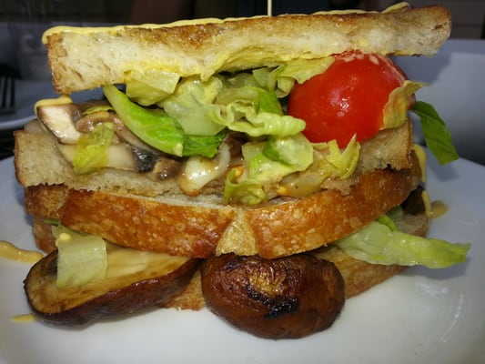 Bella and Fontana sandwich.  Yummy!