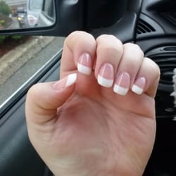Fancy Nails - Hyannis, MA, United States. Great work, very happy!