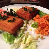 Bierbrasserie Cambrinus - Bruges, West-Vlaanderen, Belgium. Trappist Cheese Croquettes