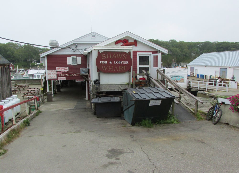 Shaw’s Fish & Lobster Wharf Seafood New Harbor, ME Reviews Photos Menu Yelp
