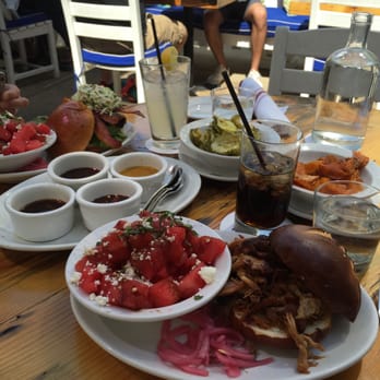 Chicago Q - Chicago, IL, United States. Pulled Pork - Watermelon Feta Salad