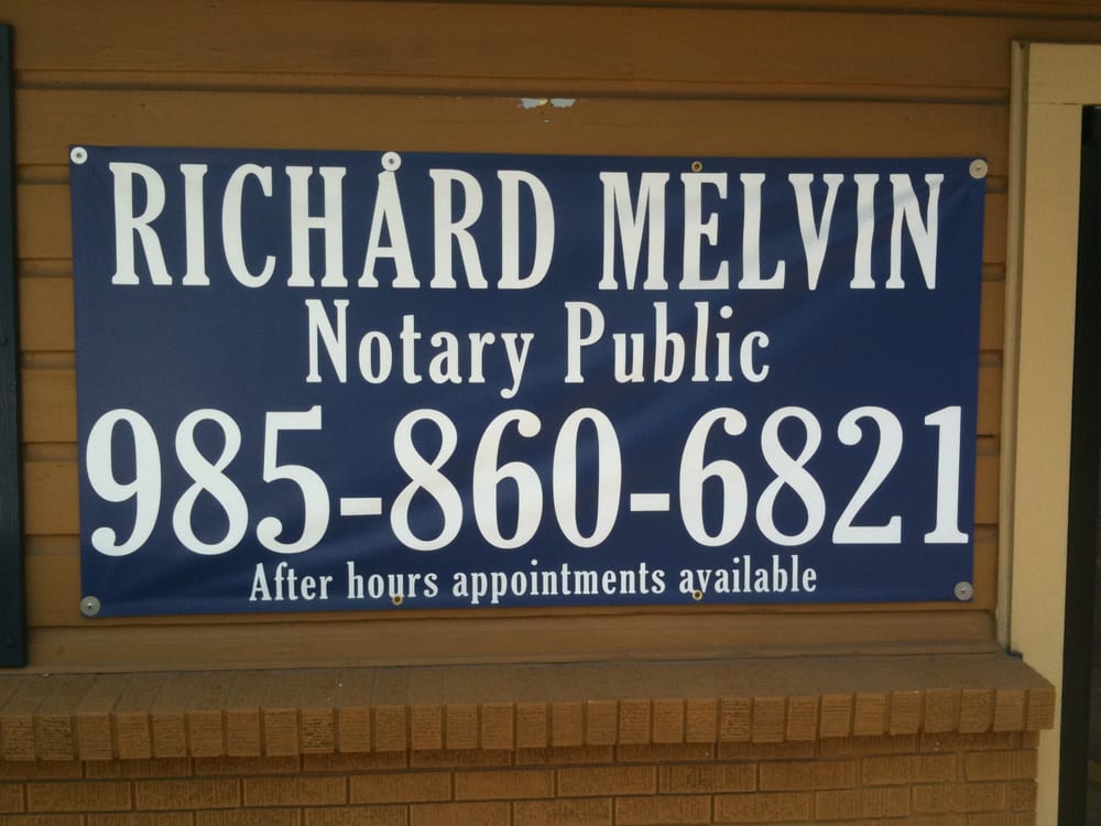 A1 Insurance and Notary LLC Notaries Houma, LA Yelp