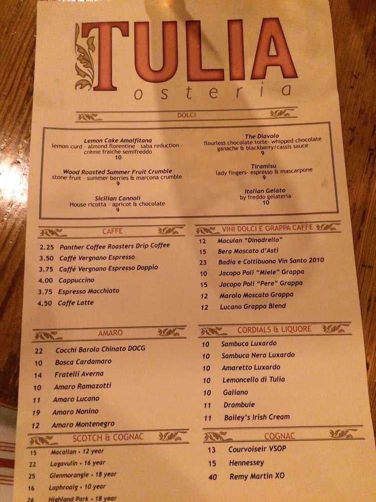 Osteria Tulia 71 Photos Italian Naples, FL Reviews Menu Yelp