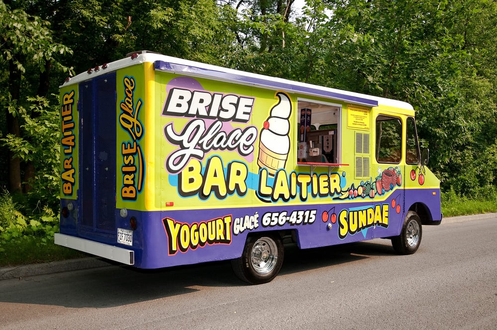 Brise Glace Bar laitier mobile Food Trucks Quebec City, QC