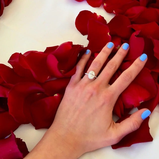 Oval engagement rings lauren b