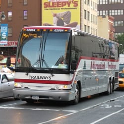 Old Trailways Bus
