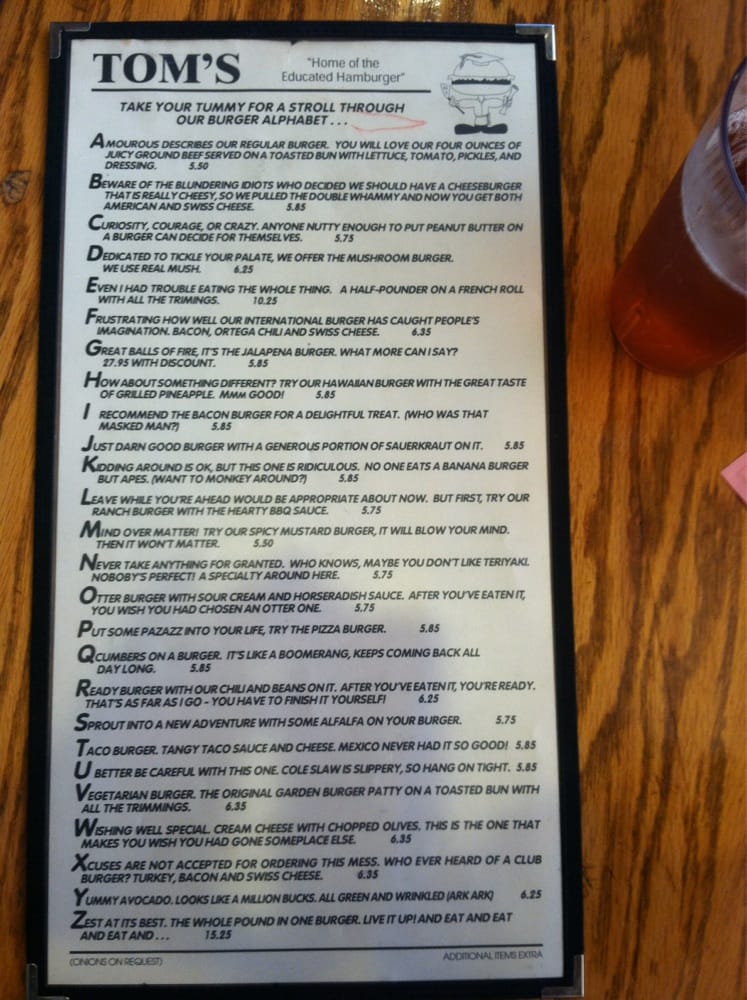 Tom’s Burgers Lompoc, CA Yelp