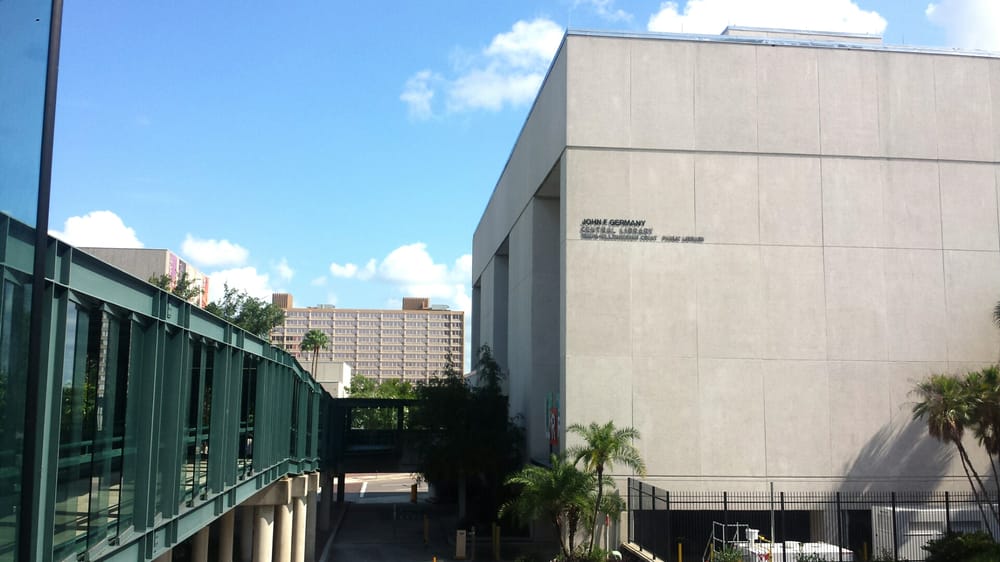 John F. Germany Public Library Libraries Downtown Tampa Tampa, FL