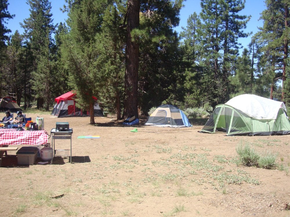 Our campsite. Yelp