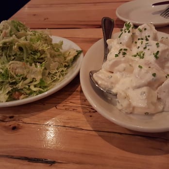Cafe Ba-Ba-Reeba! - Chicago, IL, United States. Brussels sprout salad and potato salad