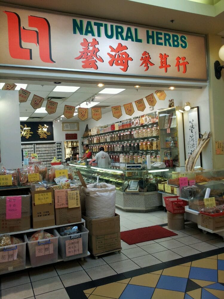 Natural Herbs Trading Shopping Golden Village Richmond, BC