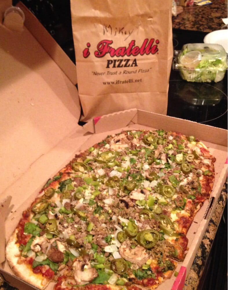 i Fratelli Pizza Las Colinas Pizza Irving, TX Yelp