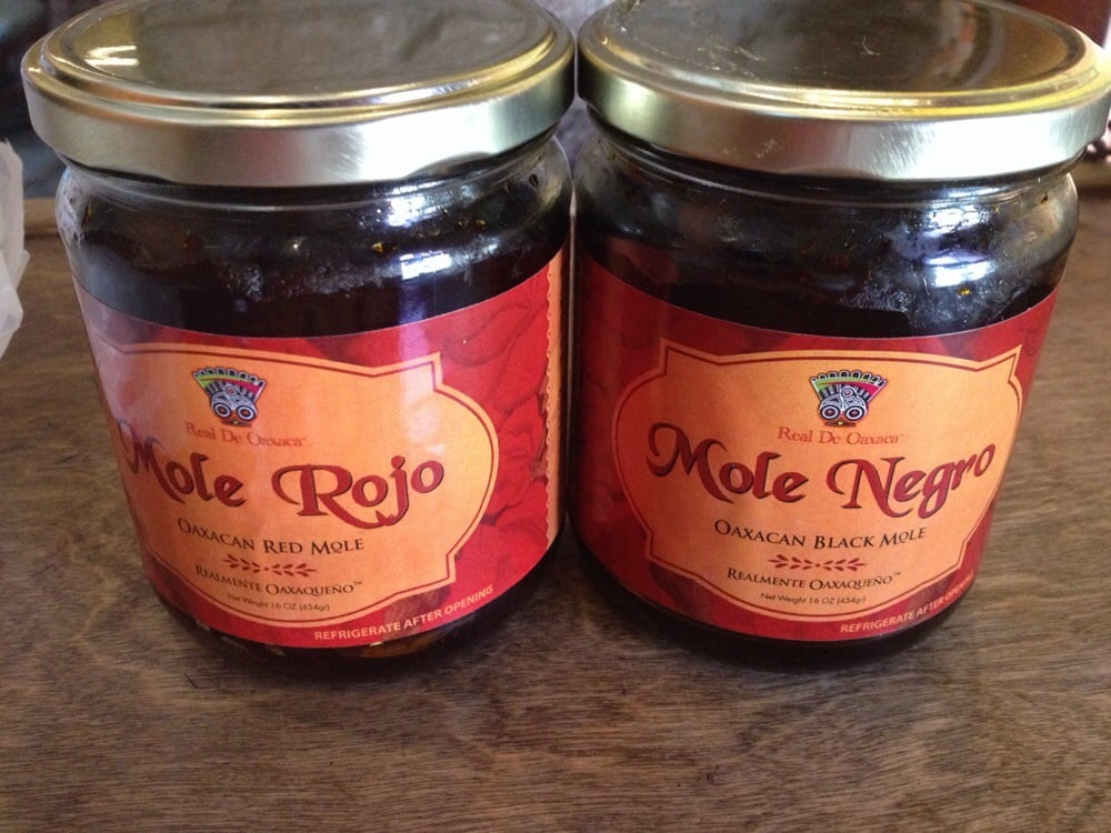 Red & Black Mole Paste! 16 oz jar for about 8 ea! Time to make chicken
