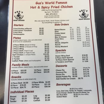 Gus’s World Famous Fried Chicken - 56 Photos - Southern - Bartlett