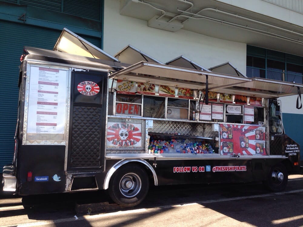 The Sushi Pirate 20 Photos Food Trucks Echo Park Los Angeles