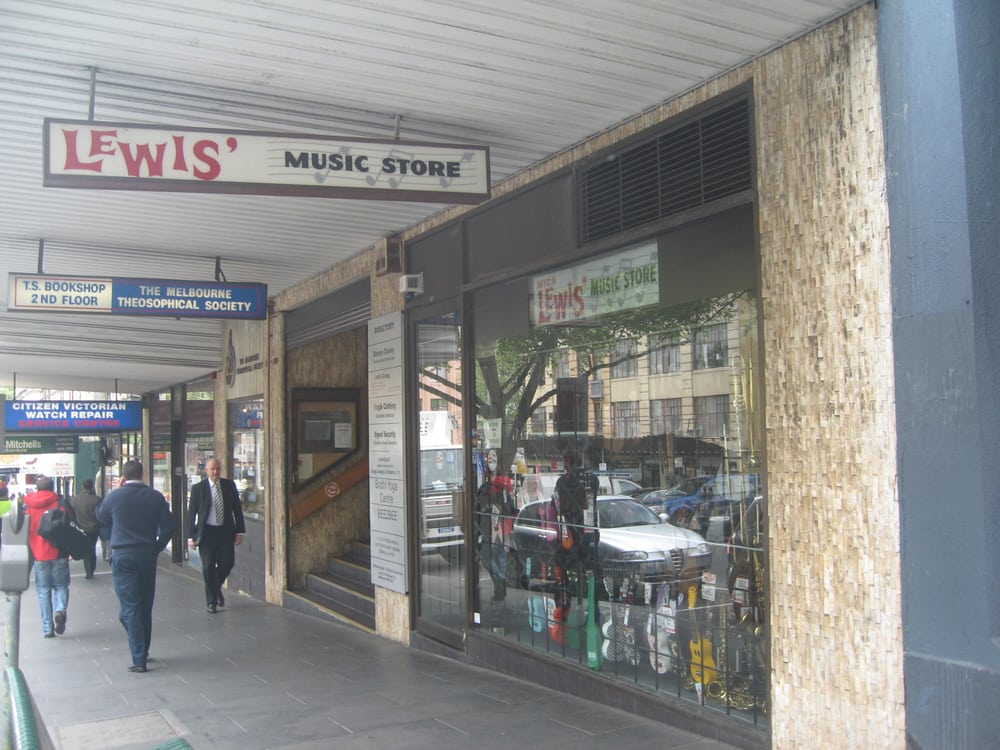 Lewis’ Music Store Pty Ltd Musical Instruments & Teachers Melbourne