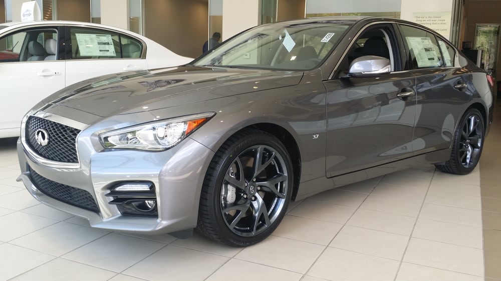 Infiniti Q50 Sport with light weight forged aluminum Rays ...