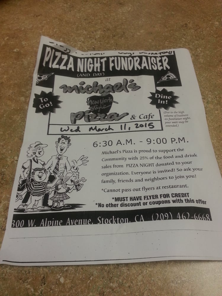 Michael’s New York Style Pizza Stockton, CA Yelp