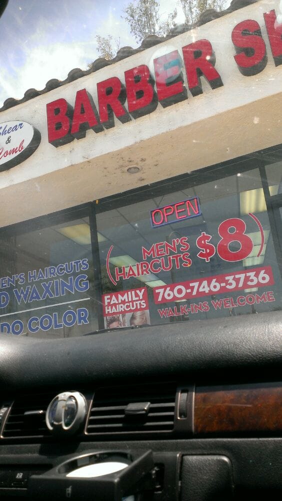 Shear & Comb Barber Shop Barbers Escondido, CA Yelp