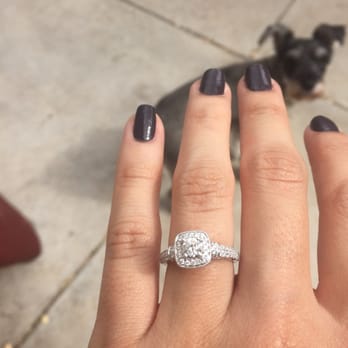 Pink engagement rings jared