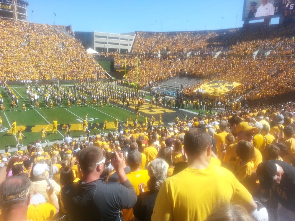 Kinnick Stadium Stadiums & Arenas Iowa City, IA Reviews Photos