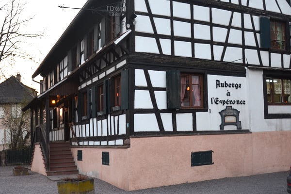 Restaurant - Auberge à l'Espérance (Handschuheim) Restaurant - Auberge à l'Espérance (Handschuheim)