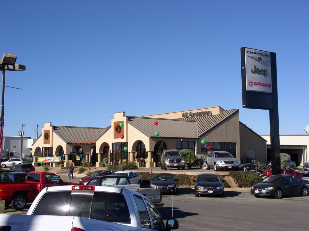 All American Chrysler Jeep Dodge of San Angelo - Auto ...