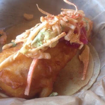 Del Seoul - Chicago, IL, United States. Sambas Fish Tacos - Excellent!