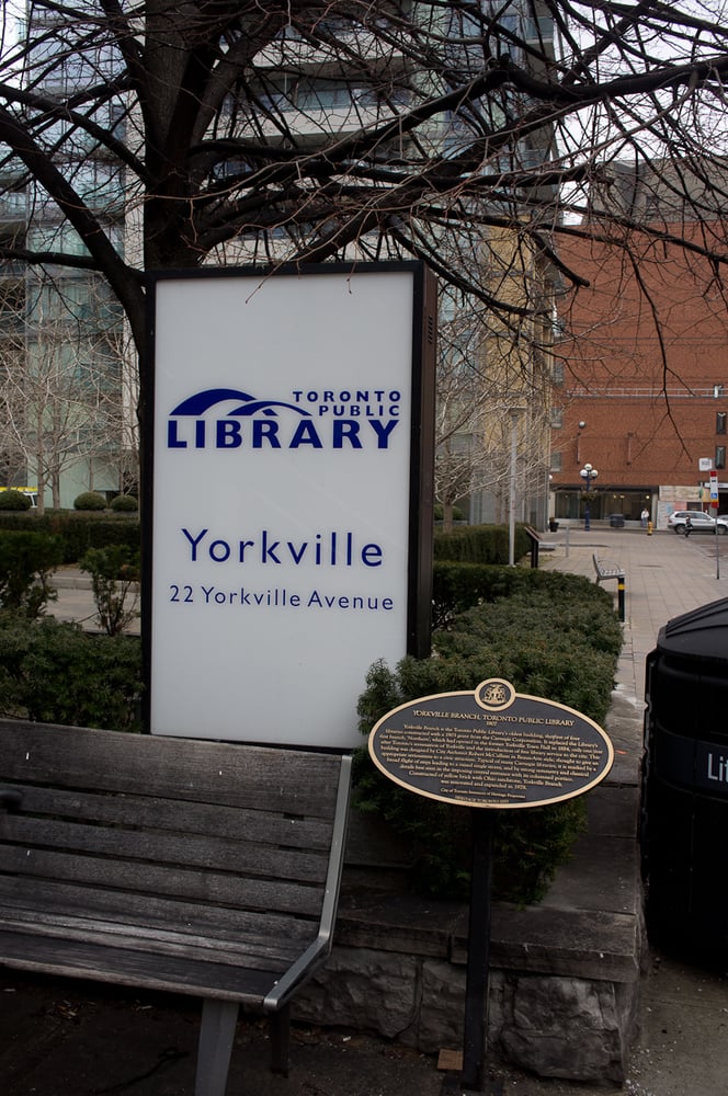 Yorkville Library Libraries Yorkville Toronto, ON Reviews