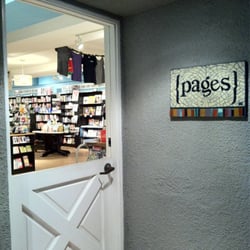 Pages: A Bookstore logo