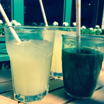 Forest on First - Lemonade and a green juice. Yum!! - Los Altos, CA, United States