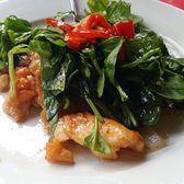 House of Nanking - Five spice fish with pea sprouts - San Francisco, CA, United States