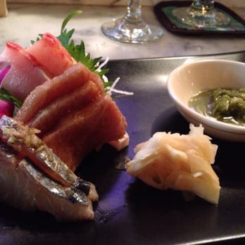 Kai Zan - Chicago, IL, United States. A sashimi plate at the end