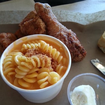 Honey Butter Fried Chicken - Chicago, IL, United States. 2-Piece Fried Chicken with Pimento Mac'N Cheese.