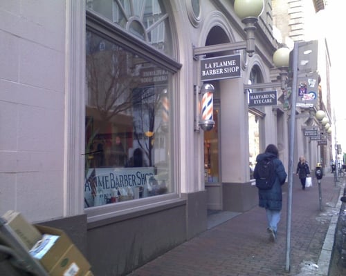 Foto di La Flamme Barber Shop - Cambridge, MA, Stati Uniti. Outside of ...
