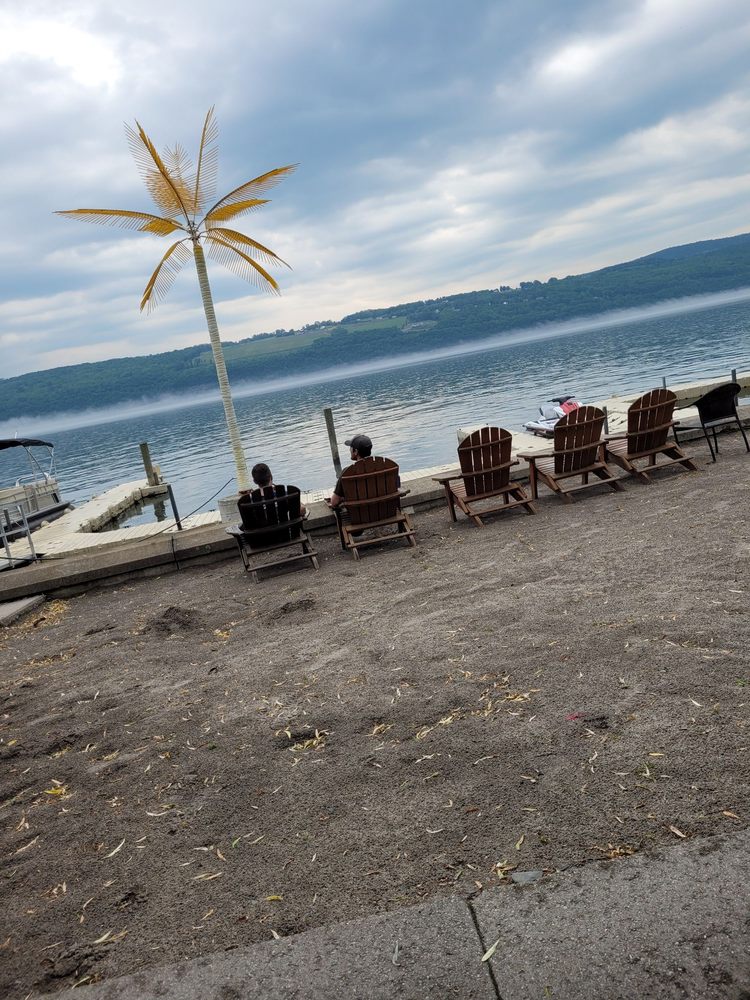 Tiki Bar on Seneca Lake