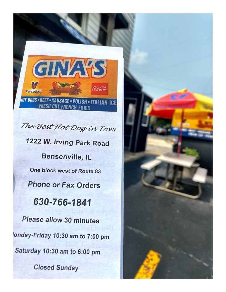 Gina's Hot Dogs & Beef