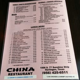 Restaurants Harlingen Tx Best Photos For China Restaurant Yelp