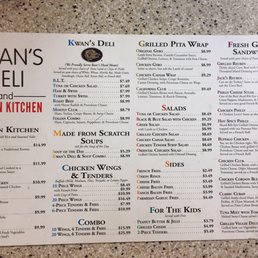 Kwan S Deli And Korean Kitchen Menu Kwan S Deli And Korean Kitchen Menu