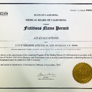 420 Evaluations 25 Photos 87 Reviews Cans Clinics 1133 S Permit Issued By Photo Of 420 Evaluations Los Angeles Ca United States