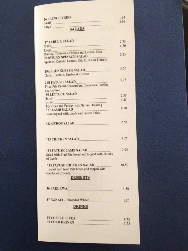 Middle Eastern Food New Castle Pa Middle Eastern Food New Castle Pa